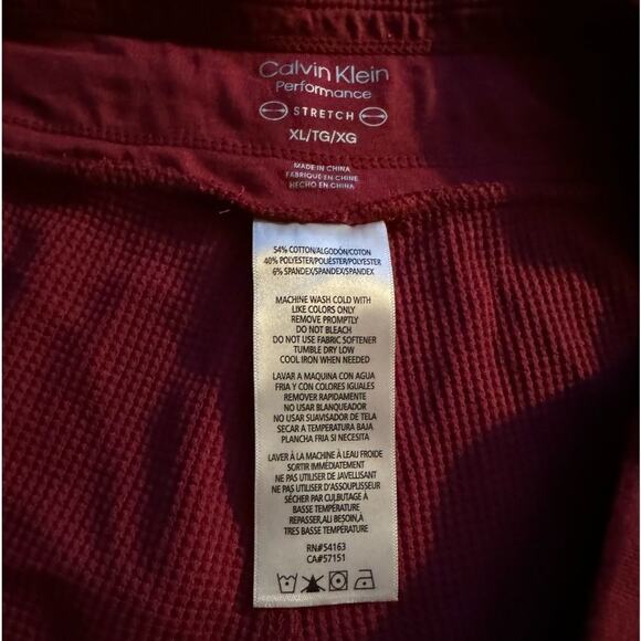 CALVIN KLEIN Performance Waffle Knit High Waist Flare Pants Size XL New MSRP $60 - Picture 9 of 11